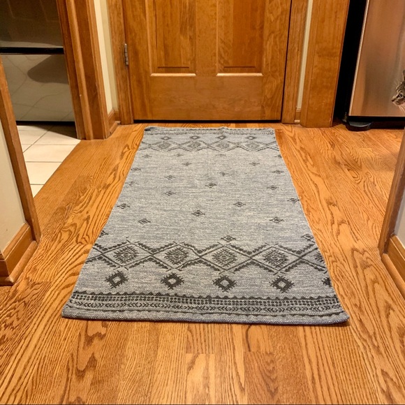 Blue Boho Rug - Picture 4 of 4